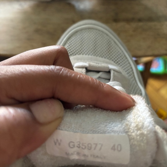 White Chanel Sneakers Size 40 - Picture 2 of 3